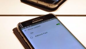 Samsung traz a função de bloqueio de anúncios para outros aparelhos.