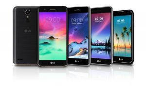 LG anuncia os novos smartphones K3, K4, K8, K10 e Stylus 3