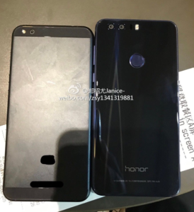 Foto do Xiaomi Mi 5c vaza ao lado do Honor 8 revelando seu corpo metálico