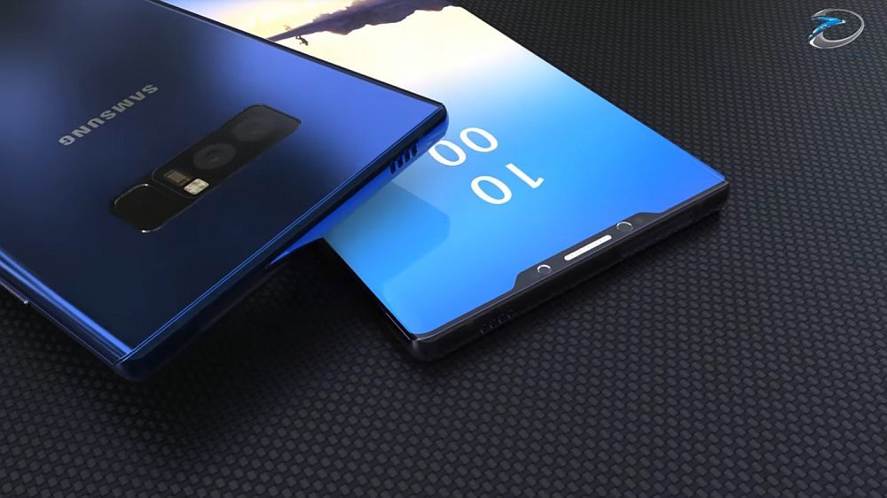 Galaxy Note 9 terá Notch no topo do display