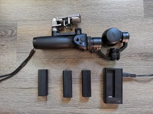 VENDE – DJI OSMOS 4K+ 3 BATERIAS + APOIO EXTRA – USADO PRA TESTES