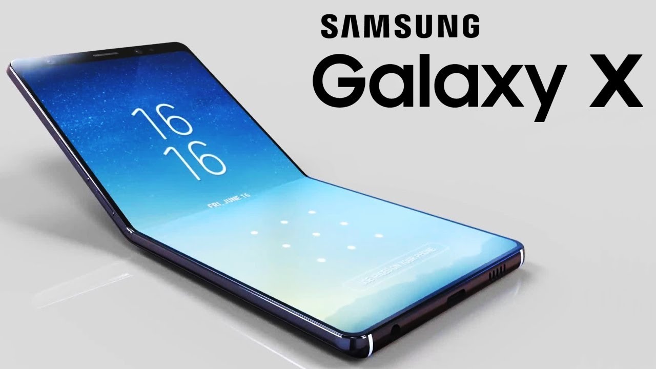 Samsung Galaxy X com display dobrável