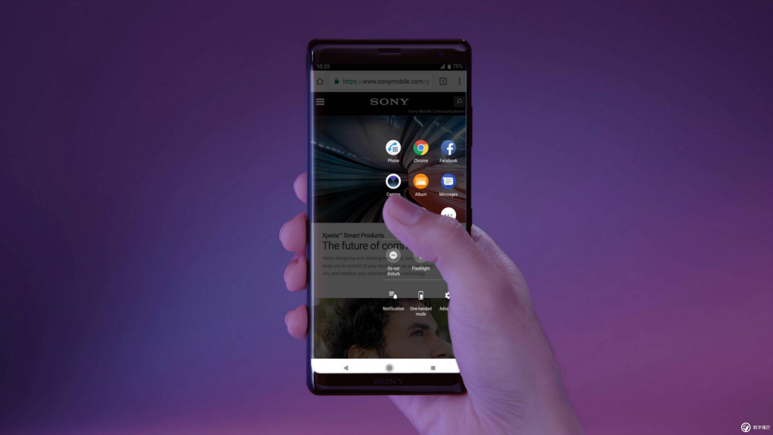 Sony Xperia XZ3 Design e especificações oficiais