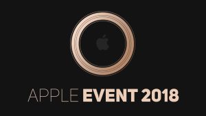 Acompanhe o evento da Apple de lançamento 2018