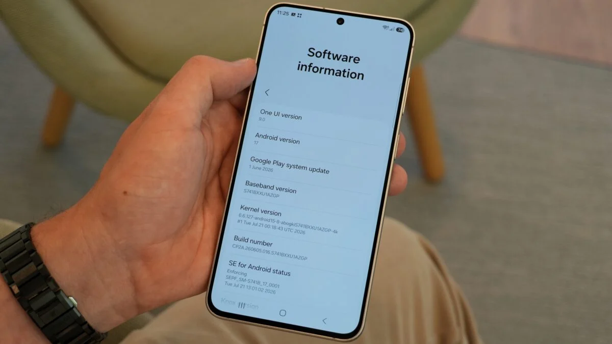 A evolução no suporte de software da Samsung