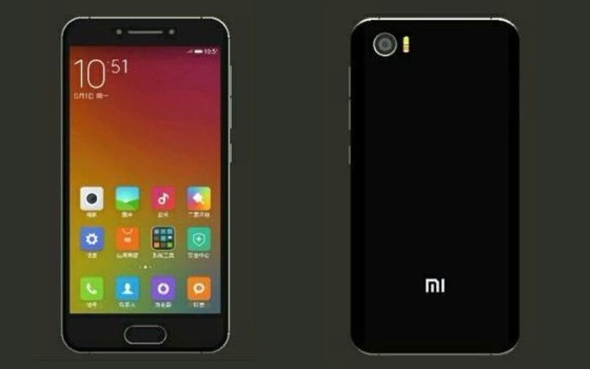 Renderização do Xiaomi Mi S