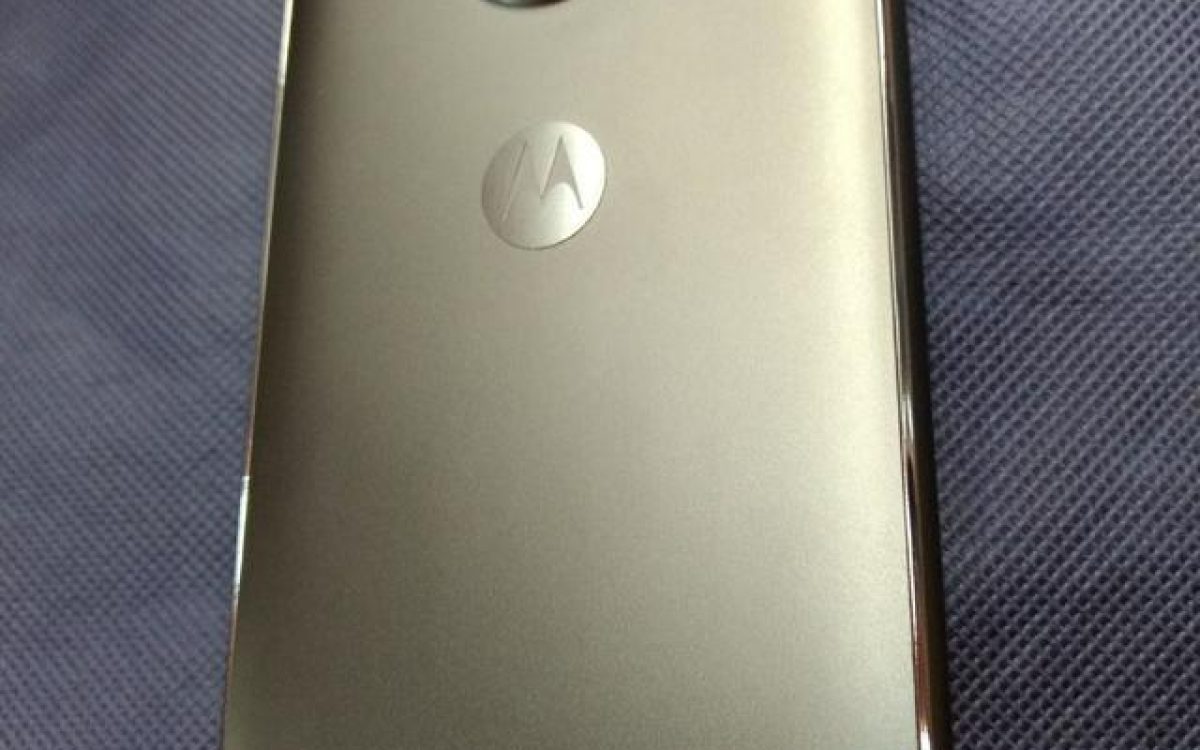 Traseira do Moto G5 Plus