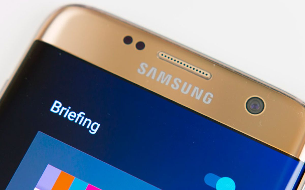 Câmera frontal do Samsung Galaxy S7