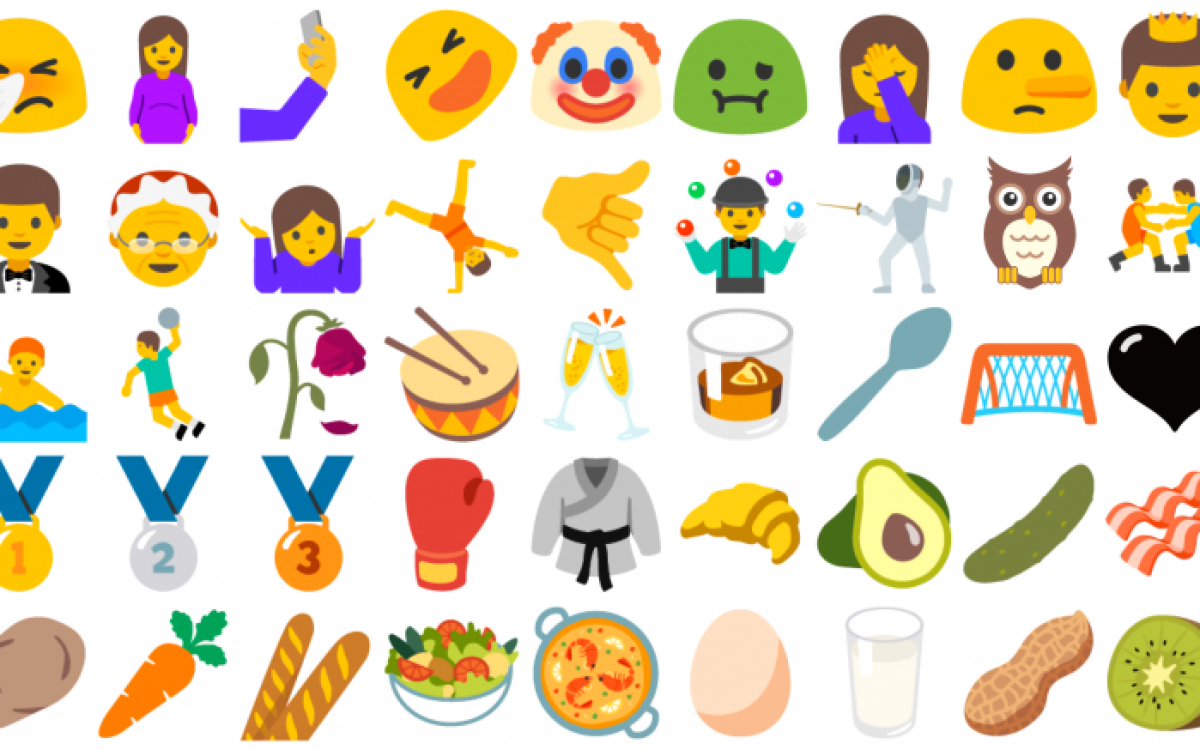 Novos emojis